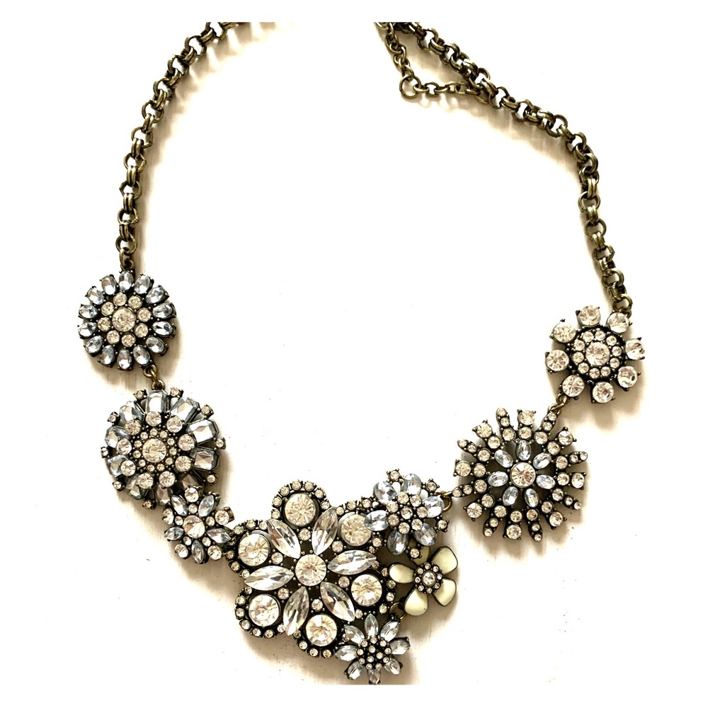 Crystal statement necklace - Picture 5 of 8